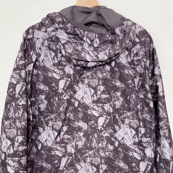 TOPMAN Mens Medium Camo Hooded Zip Neck Pullover - Picture 10 of 11